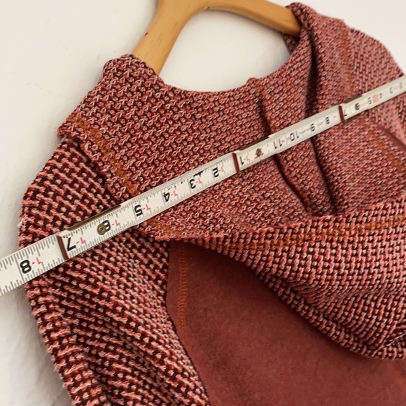 Mystree Knit Hooded Sleeved Sweater Open Sided Poncho size L - Picture 15 of 16